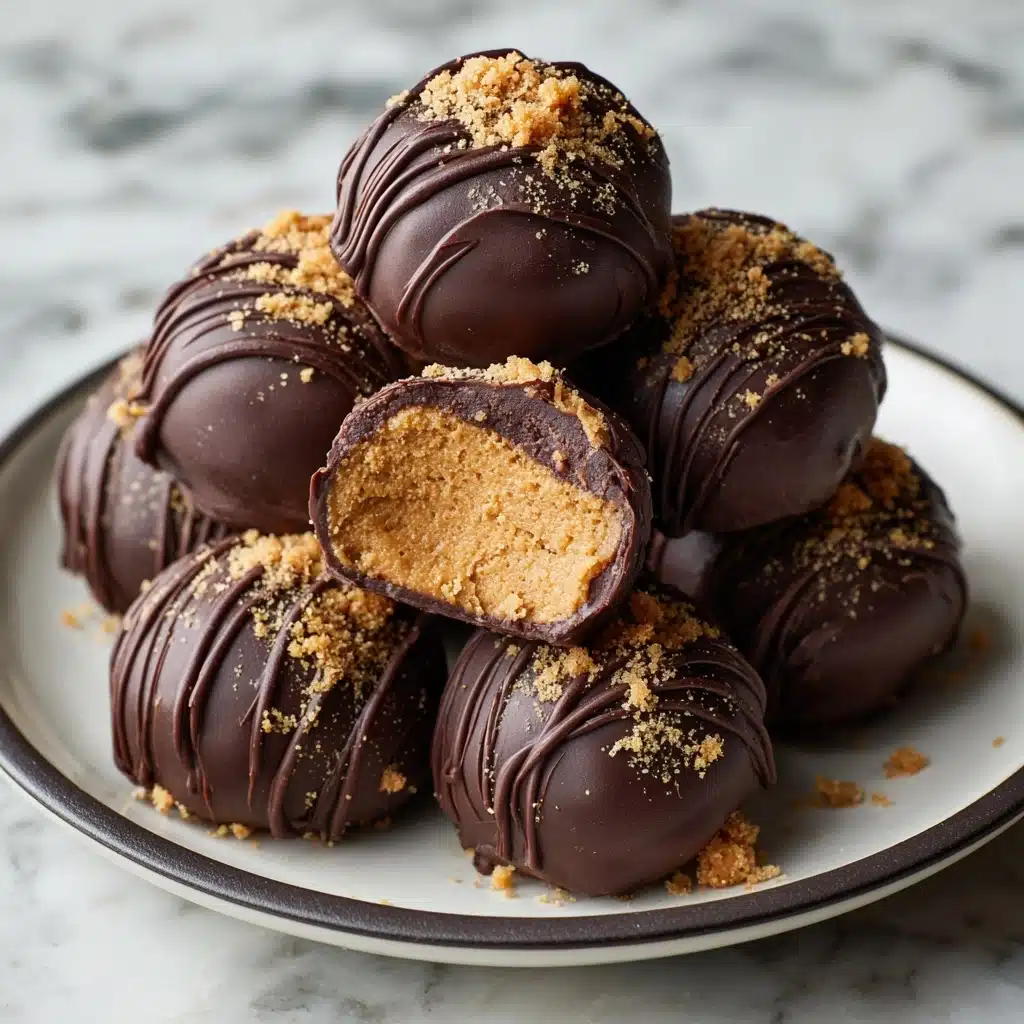 Christmas Peanut Butter Balls Recipe - Recipe Image