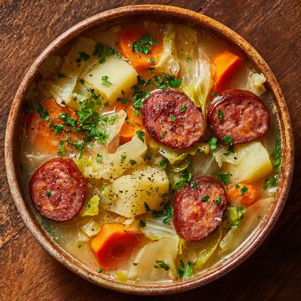Kielbasa and Sauerkraut Soup Recipe - Recipe Image