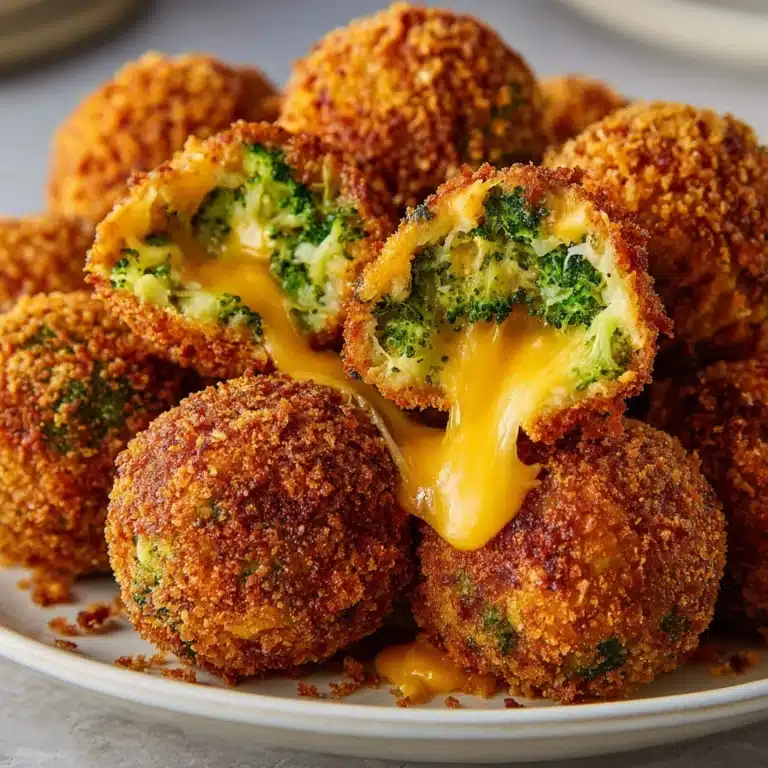 Broccoli Cheese Balls Recipe
