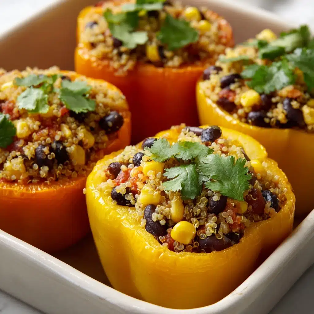 Quinoa Stuffed Bell Peppers Recipe