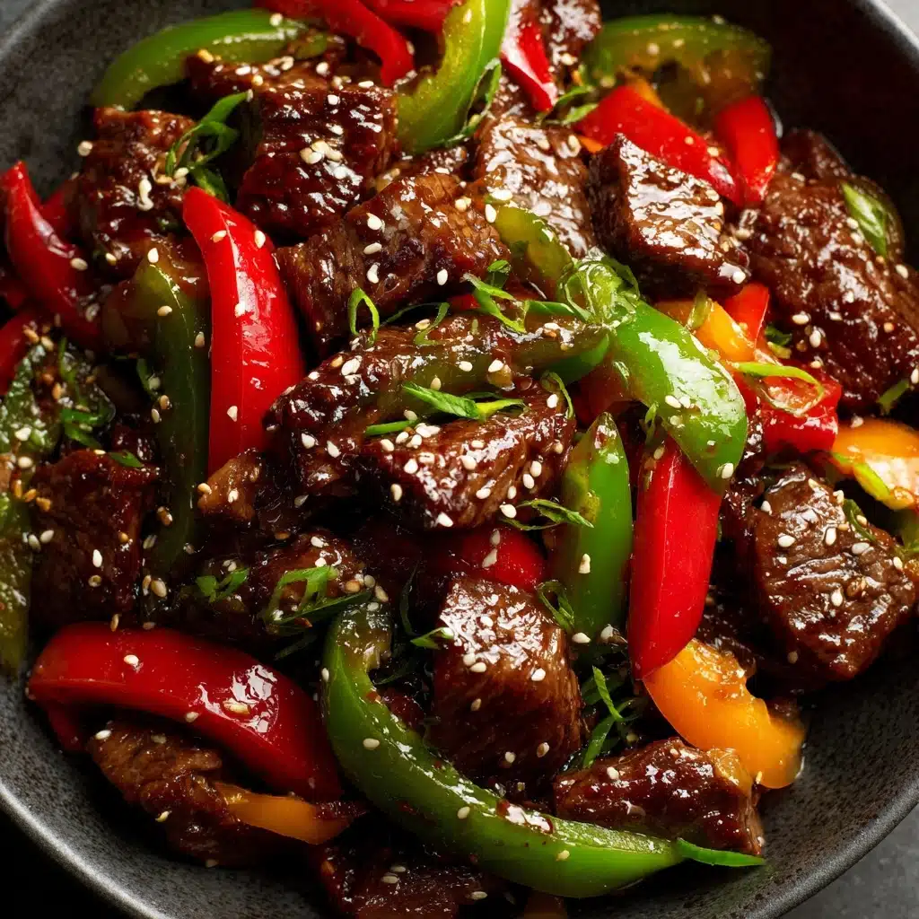 Pepper Steak in a Crock Pot Recipe - Recipe Image