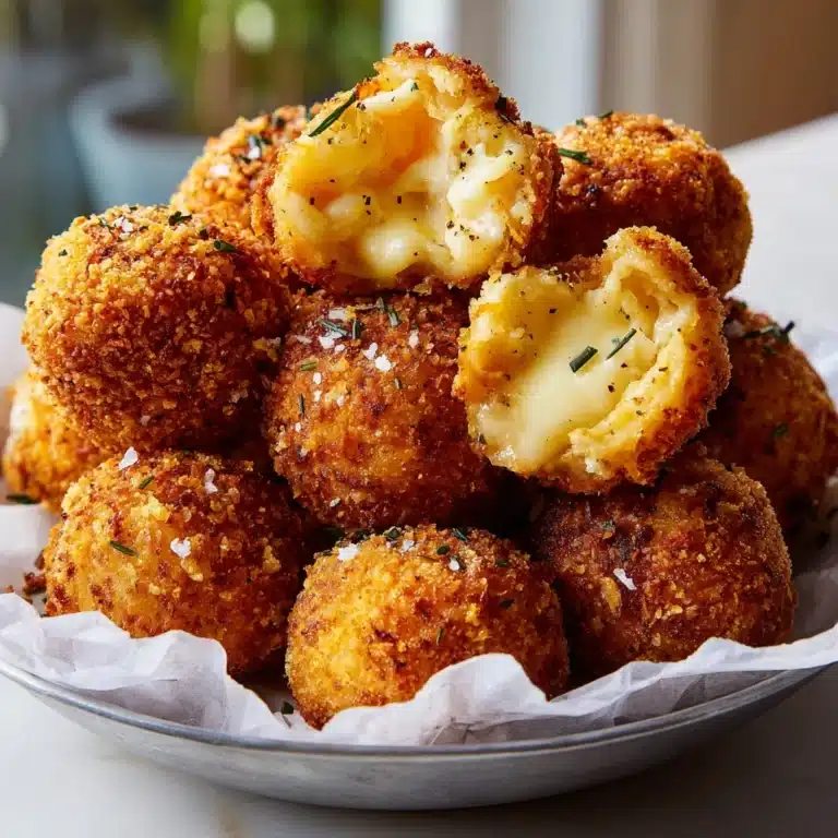 Crispy Potato Cheese Bites Recipe