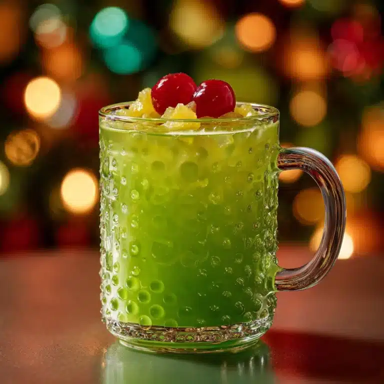 Festive Lime Sherbet Punch Recipe
