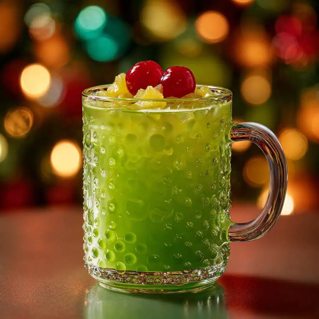 Festive Lime Sherbet Punch Recipe