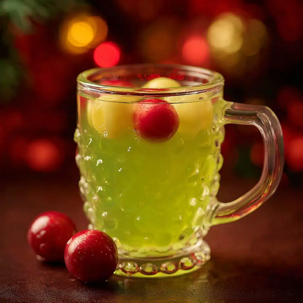 Festive Lime Sherbet Punch Recipe - Recipe Image