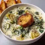 Creamy Spinach and Artichoke Soup Recipe