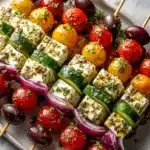 Greek Salad Skewers: A Fresh, Flavorful Bite-Sized Treat Recipe