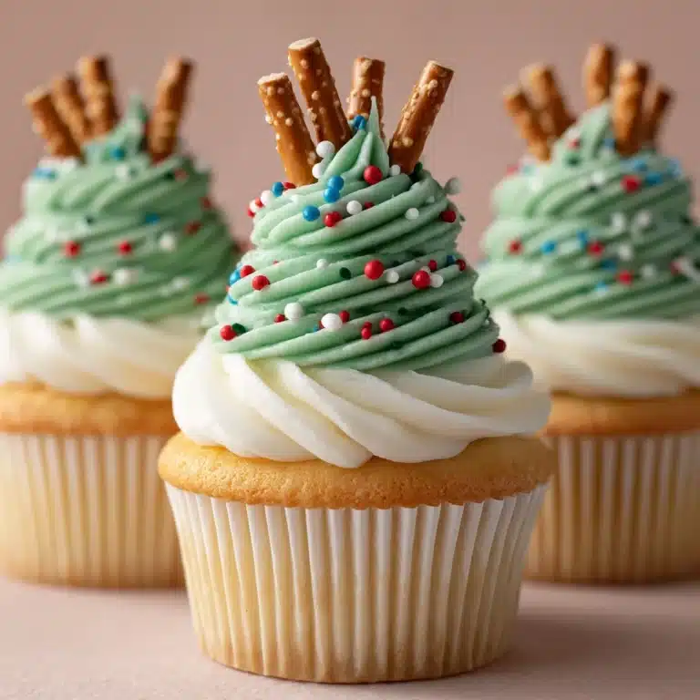 Christmas Tree Cupcakes Recipe