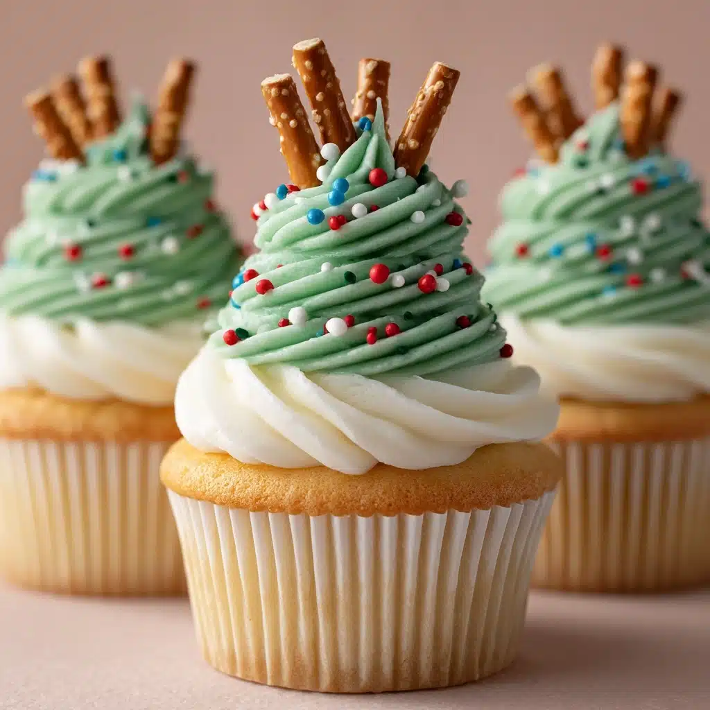 Christmas Tree Cupcakes Recipe
