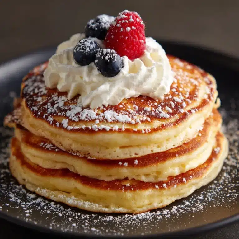 Fluffy Japanese Soufflé Pancakes Recipe