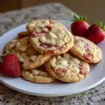 Strawberry Cheesecake Stuffed Cookies Recipe