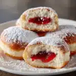 Raspberry-Filled Almond Snow Cookies Recipe