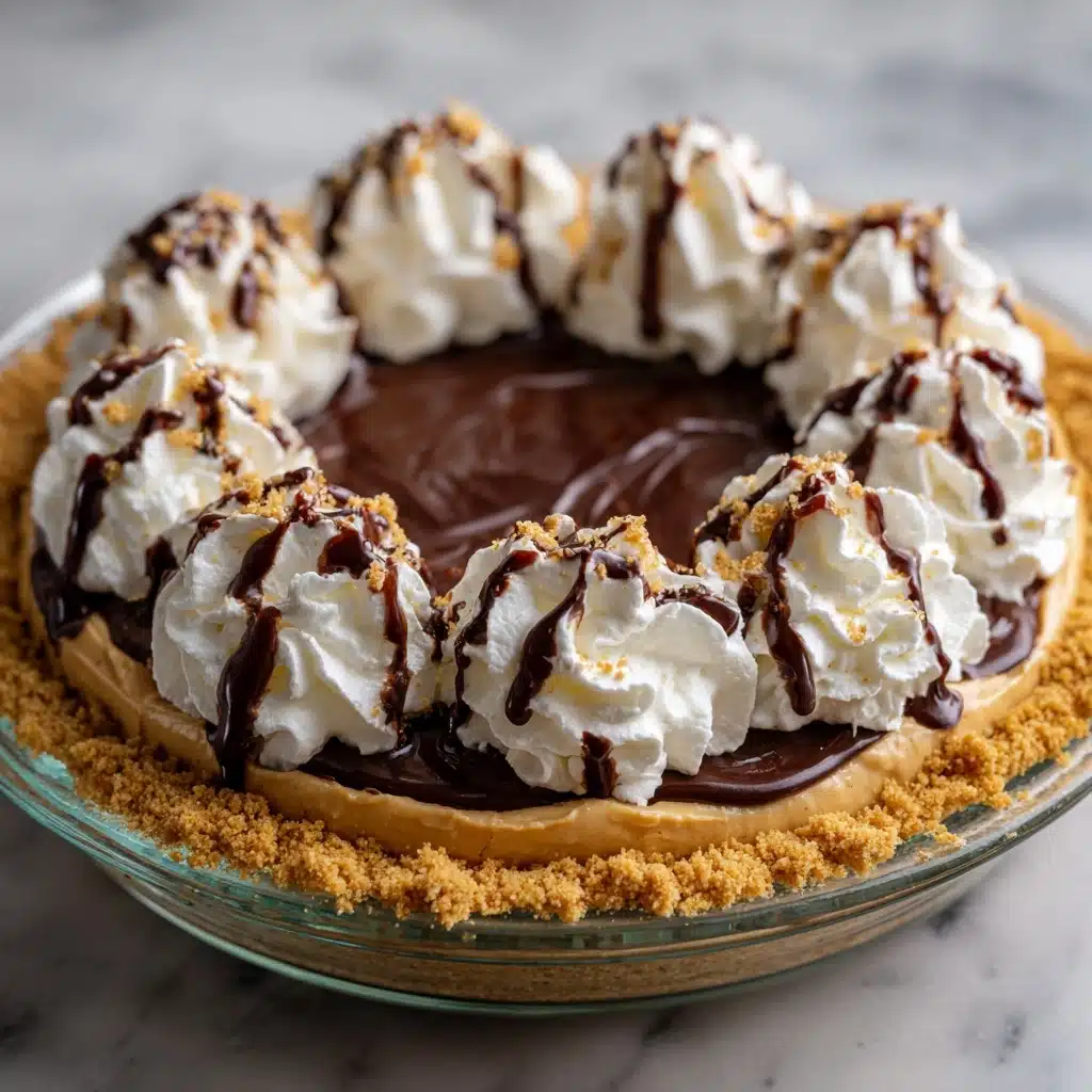 Hot Fudge Peanut Butter Pie Recipe - Recipe Image