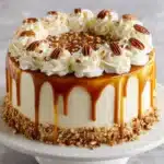 Caramel Pecan Carrot Heaven Cake Recipe