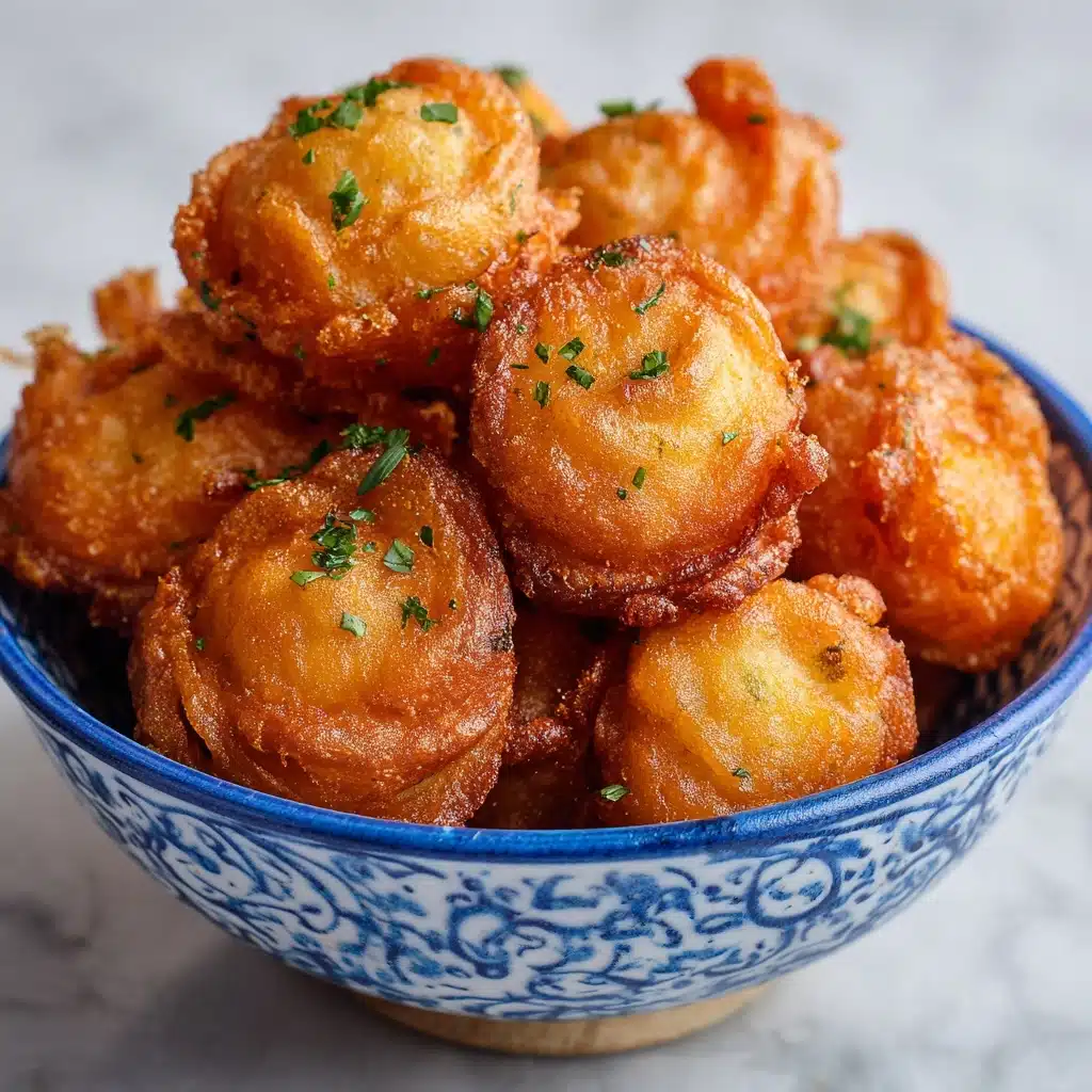 Crispy Mini Blooming Onions in Air Fryer Recipe - Recipe Image