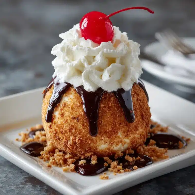 Homemade Fried Ice Cream Recipe