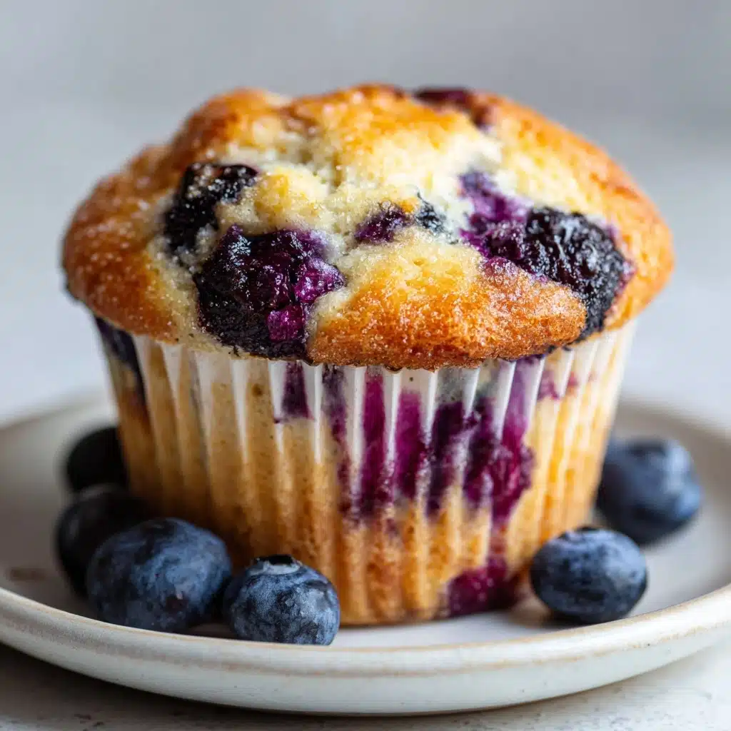 Homemade Blueberry Muffins Recipe - Recipe Image