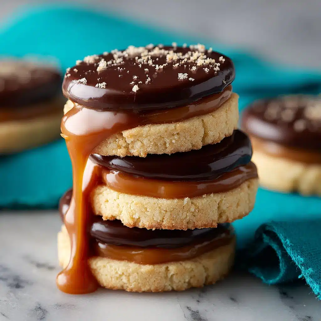 Homemade Twix Cookies Recipe - Recipe Image
