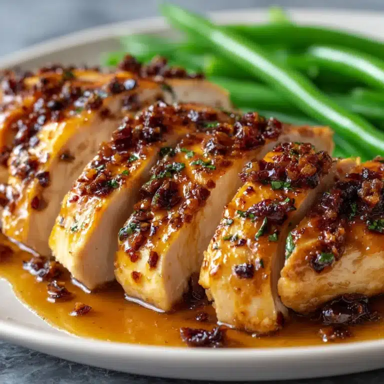 Honey Dijon Garlic Chicken Breasts Recipe