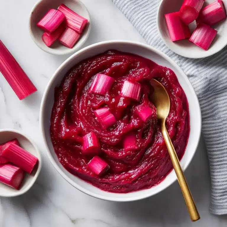 Rhubarb Sauce Recipe
