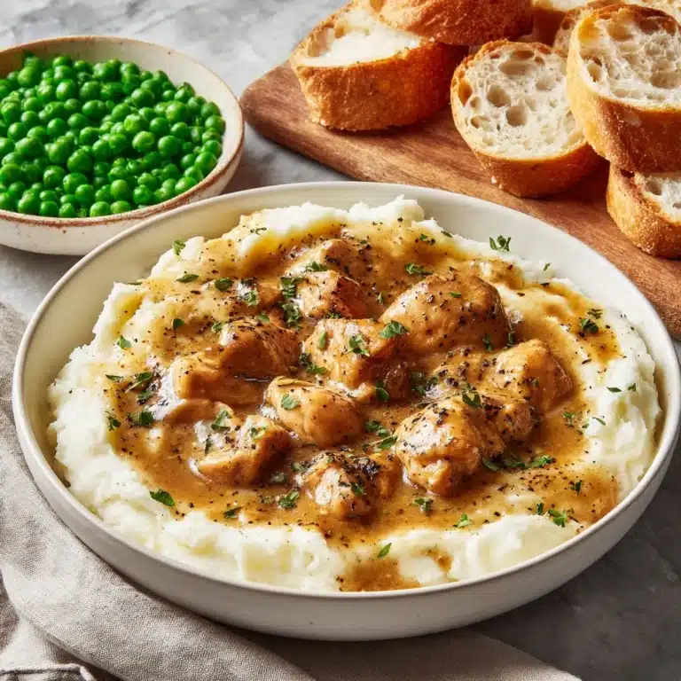 Homestyle Chicken and Gravy Recipe