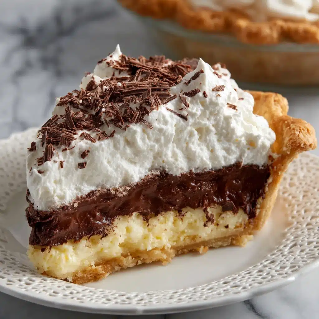 Black Bottom Pie Recipe - Recipe Image