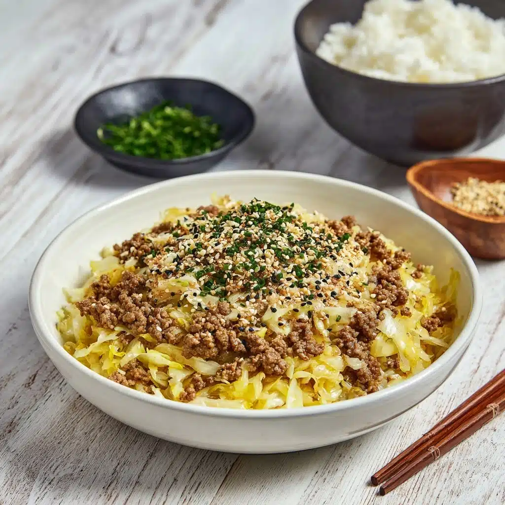 Ground Beef and Cabbage Stir Fry Recipe - Recipe Image