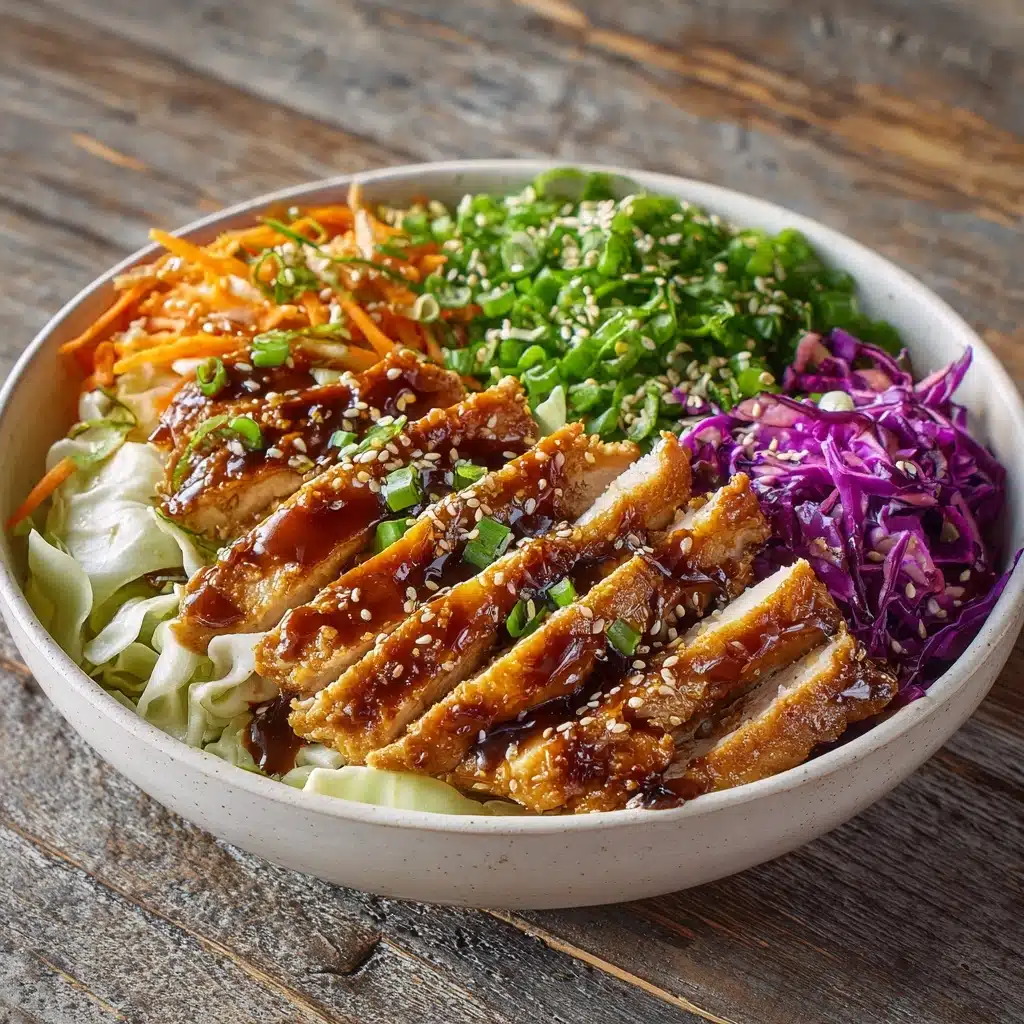 Chicken Egg Roll Bowls Recipe - Recipe Image