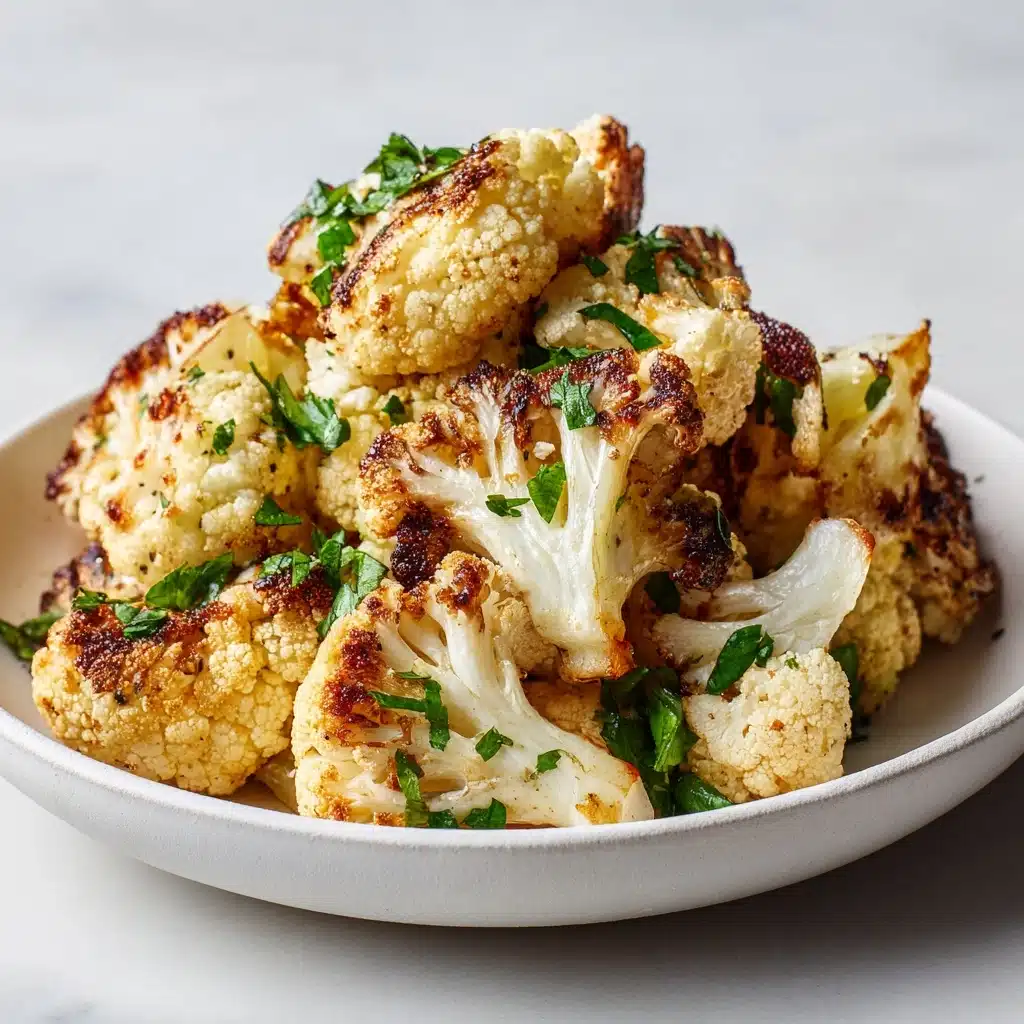 Crispy Parmesan Roasted Cauliflower Recipe - Recipe Image