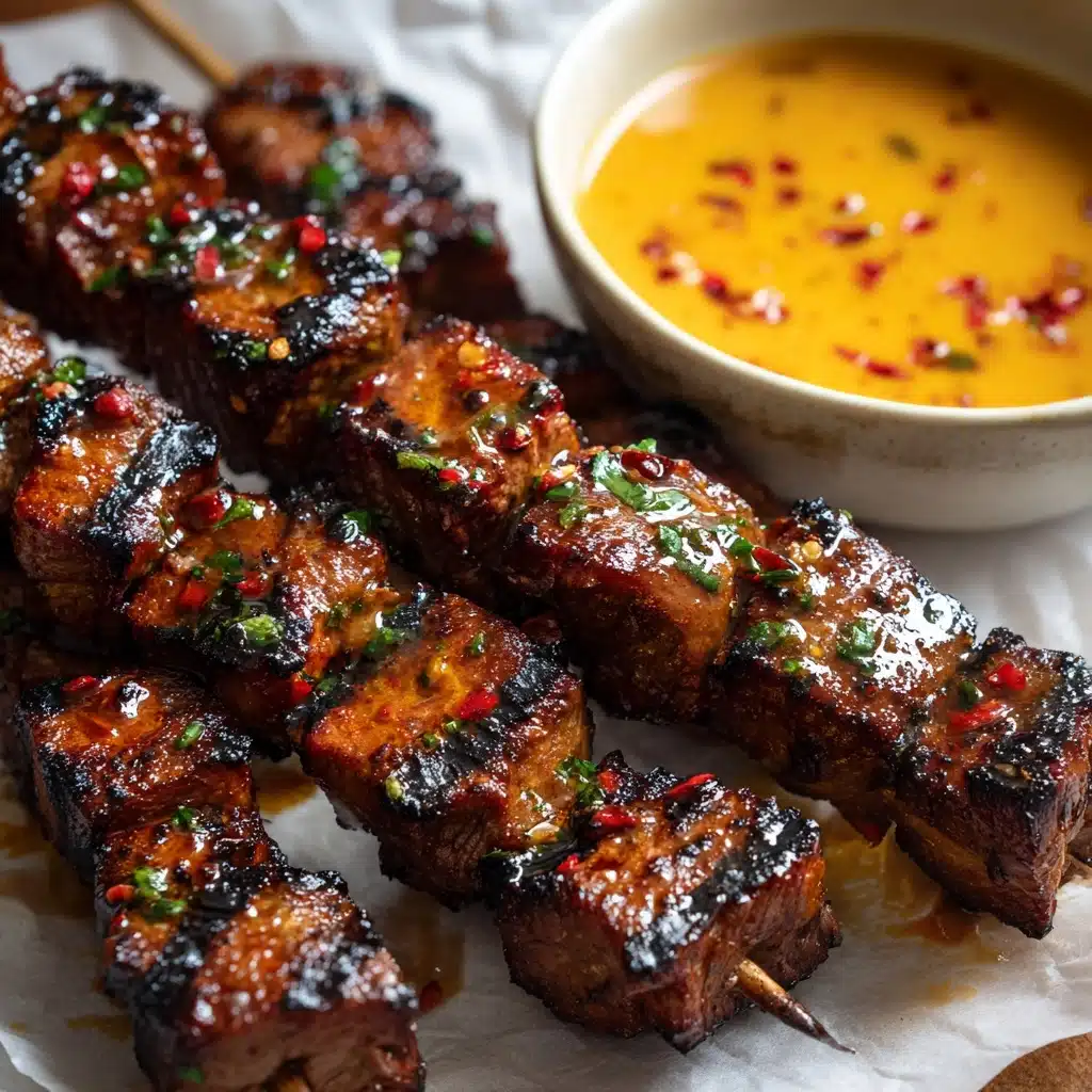 Bang Bang Chicken Skewers Recipe - Recipe Image