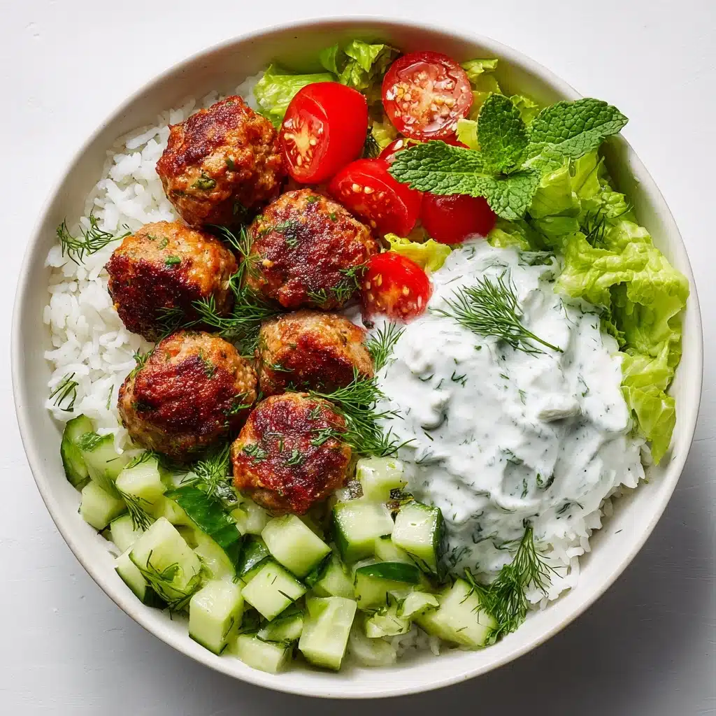 Greek Chicken Meatballs Recipe - Recipe Image