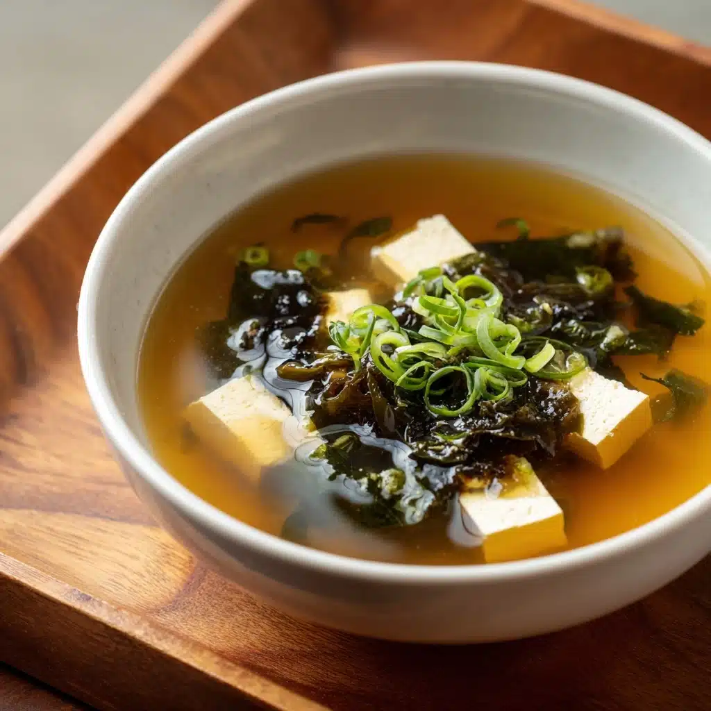Homemade Miso Soup with Tofu Recipe