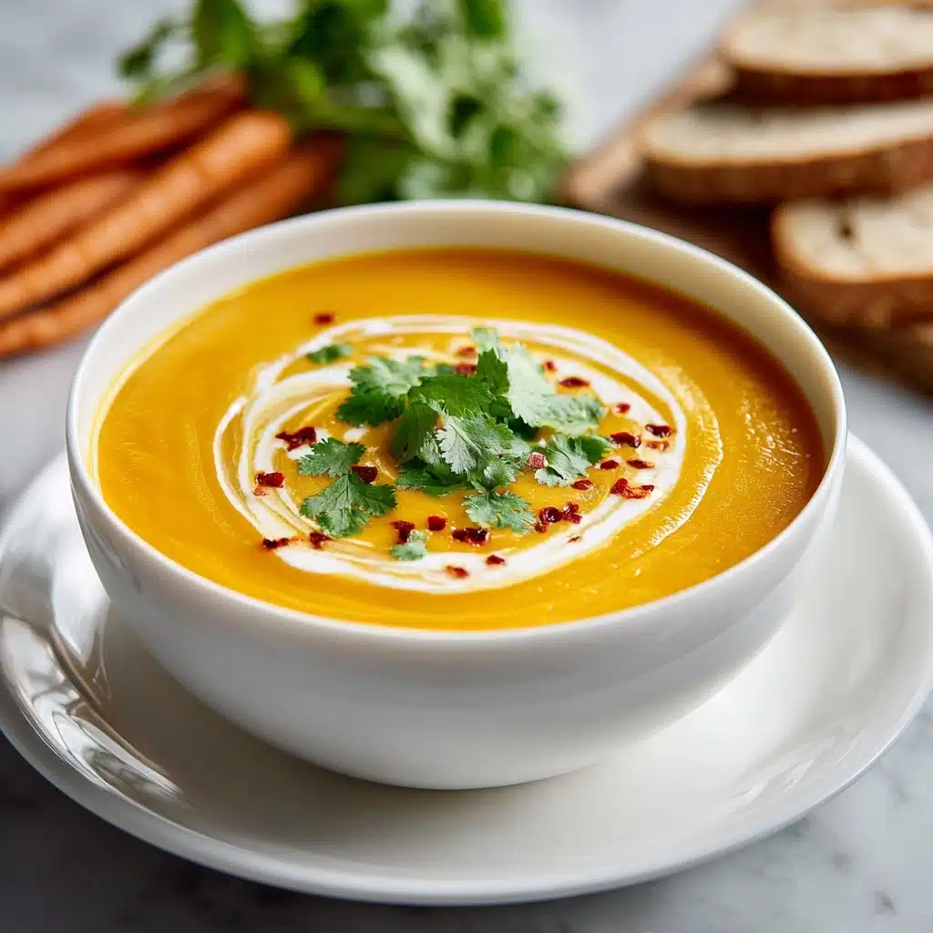 Spiced Carrot and Lentil Soup Recipe - Recipe Image