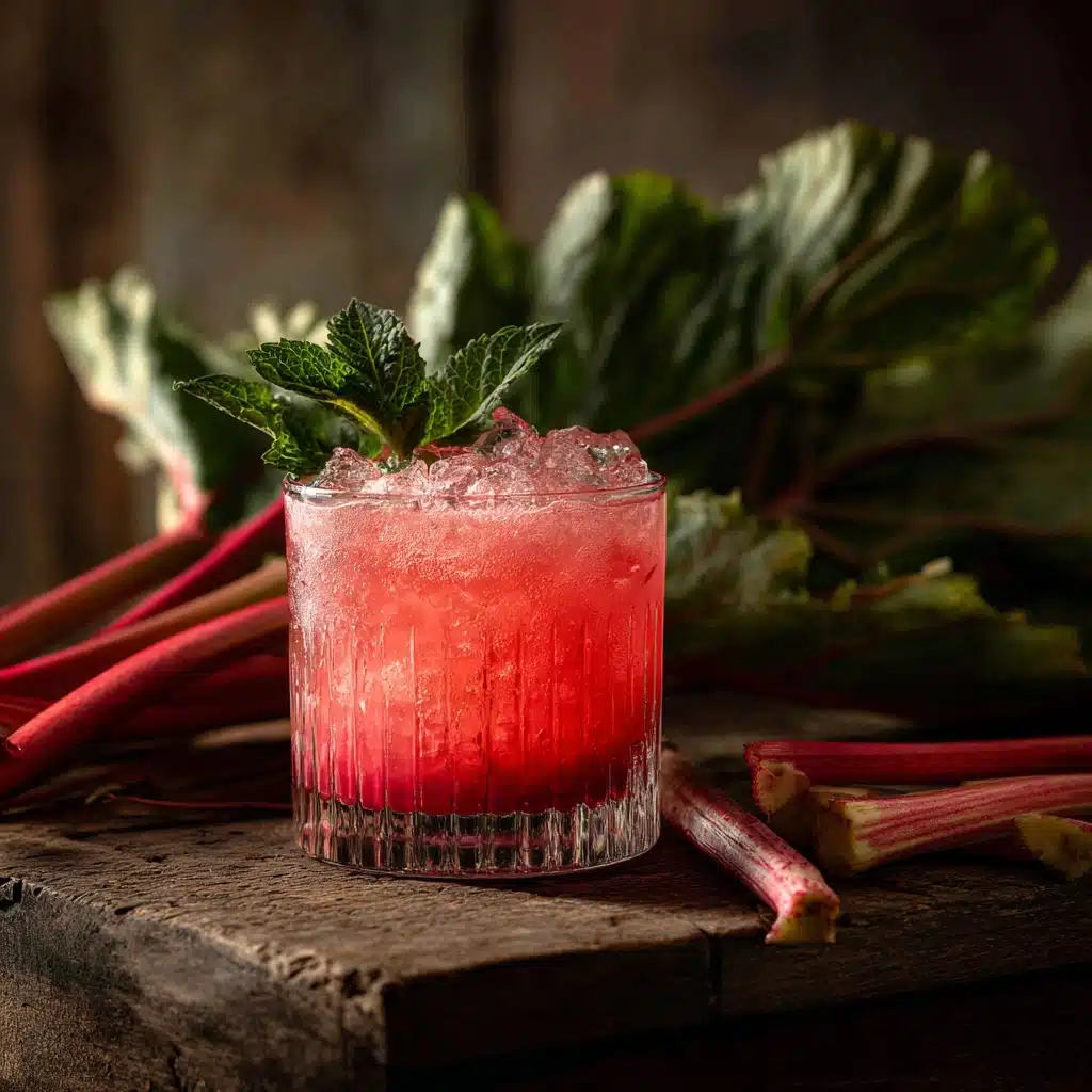 Rhubarb Liqueur Recipe - Recipe Image
