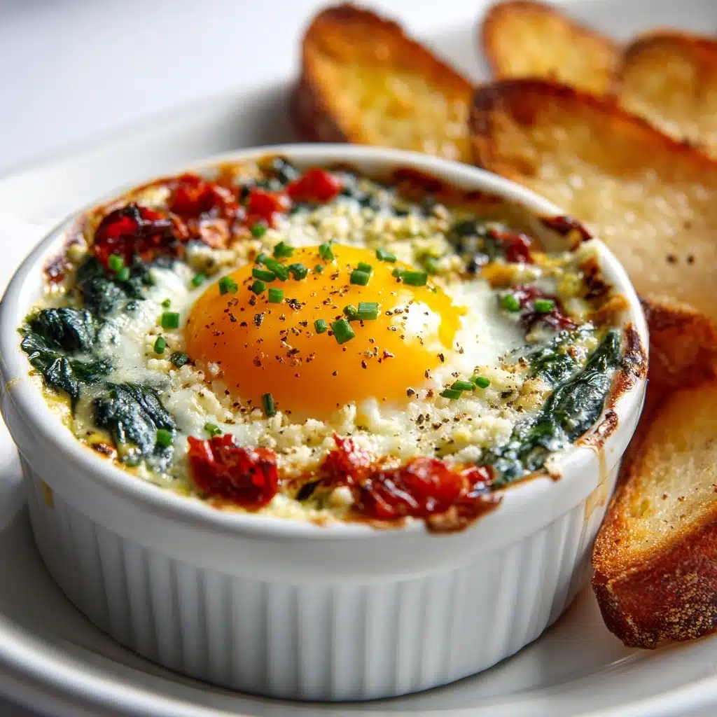 Baked Feta Eggs Recipe