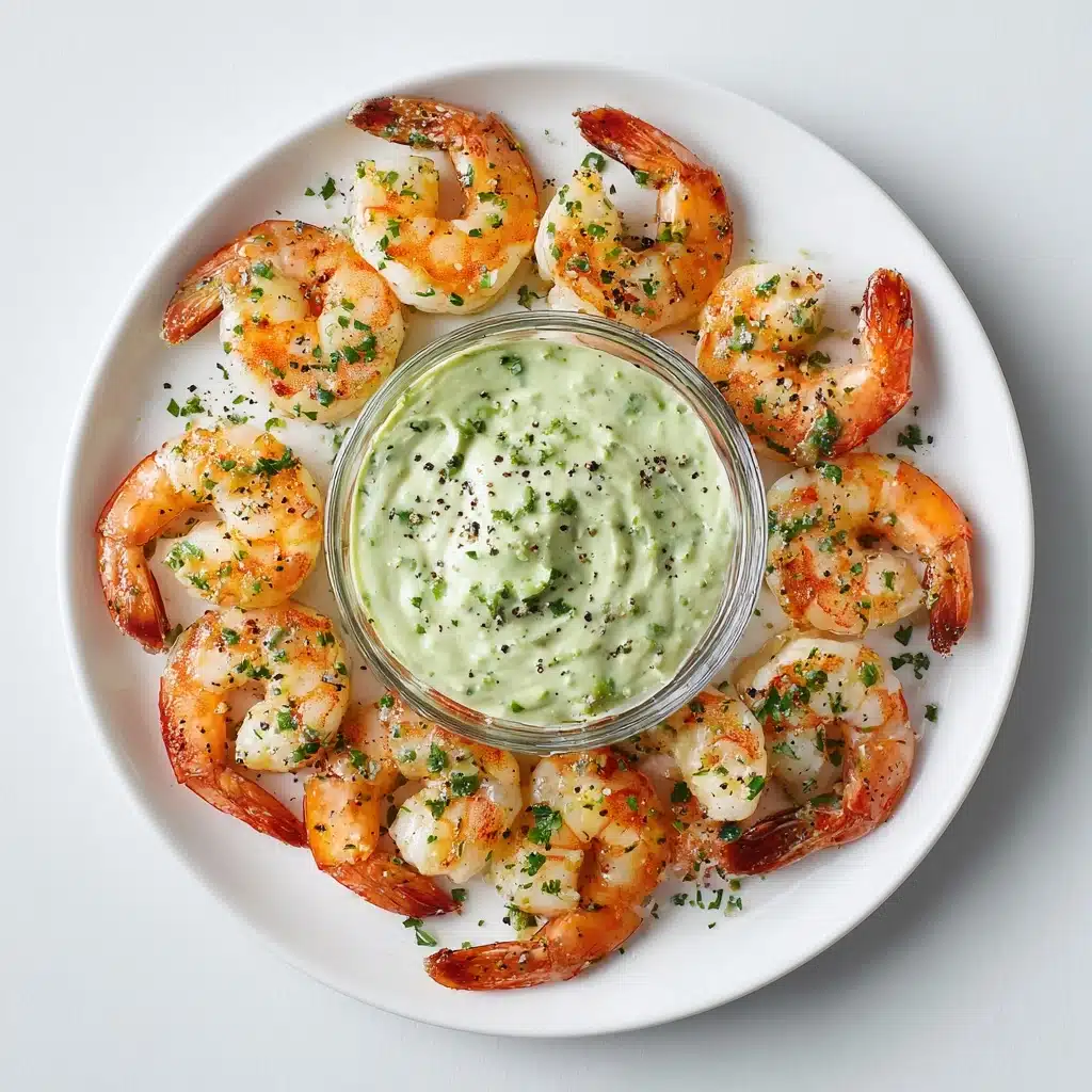 Chili Lime Shrimp with Avocado Crema Recipe - Recipe Image