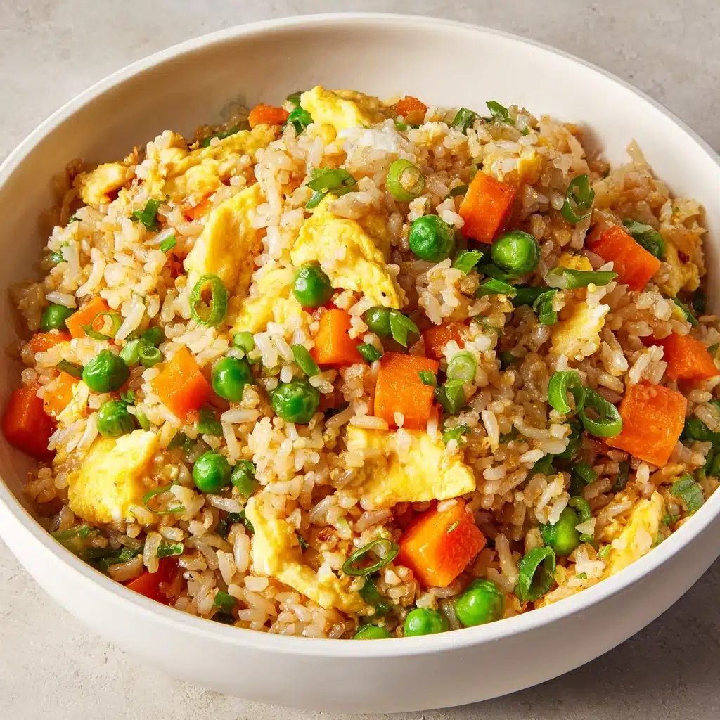 Easy Egg Fried Rice Recipe - Recipe Image