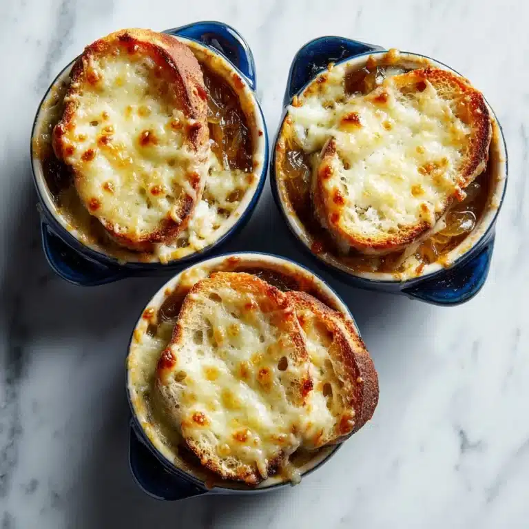 Rich and Simple French Onion Soup Recipe