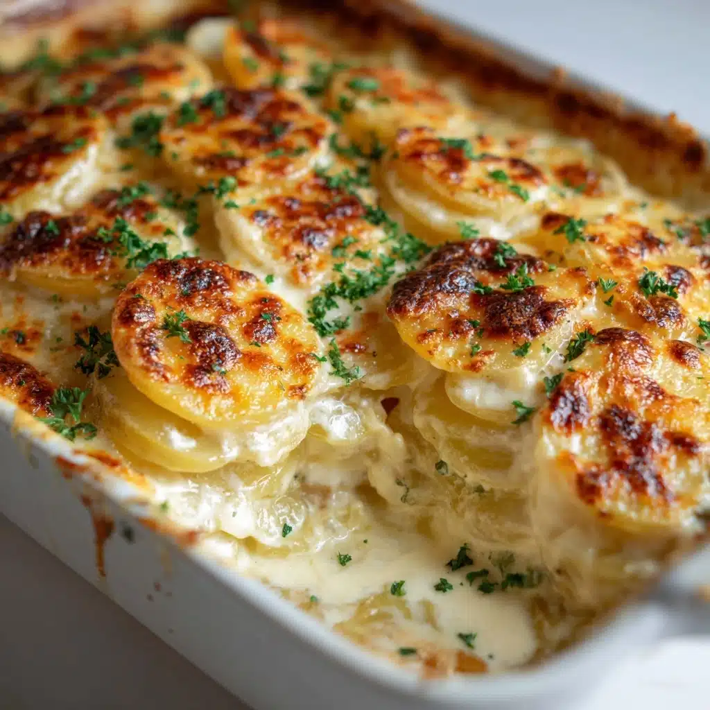 Cheesy Scalloped Potatoes Recipe - Recipe Image