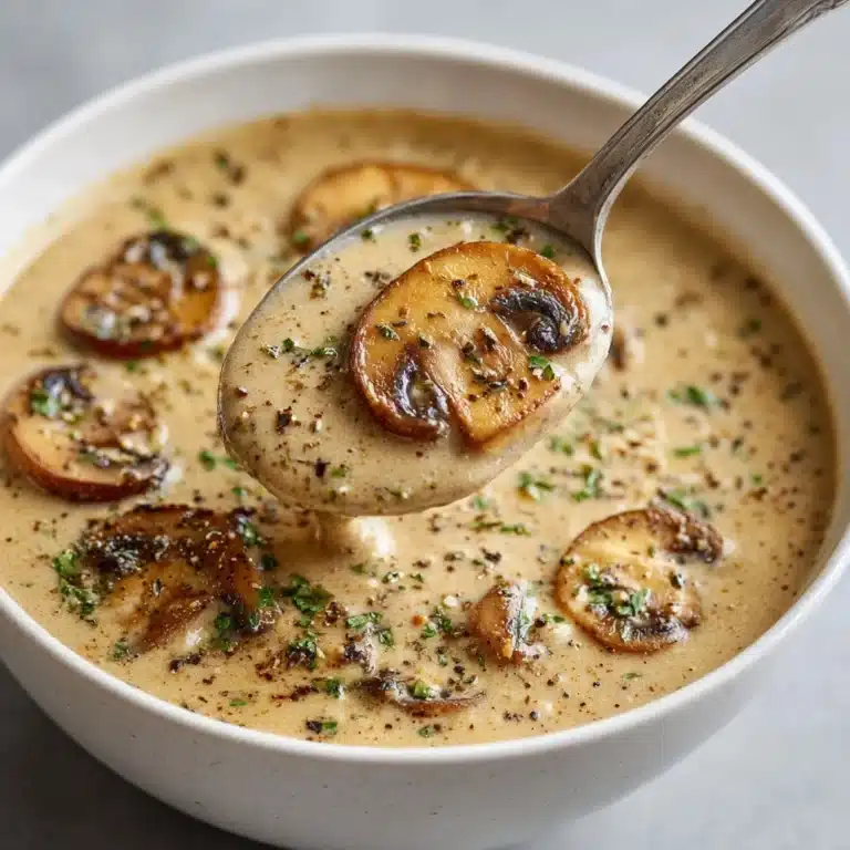 Creamy Mushroom Soup Recipe