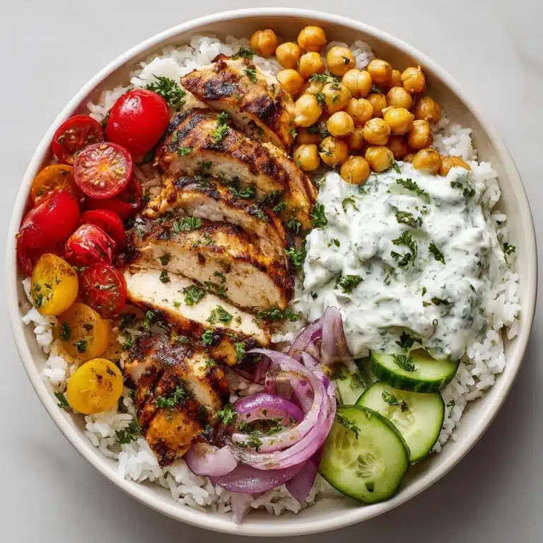Mediterranean Chicken & Rice Bowls Recipe