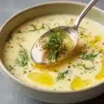 Easy Avgolemono Soup Recipe