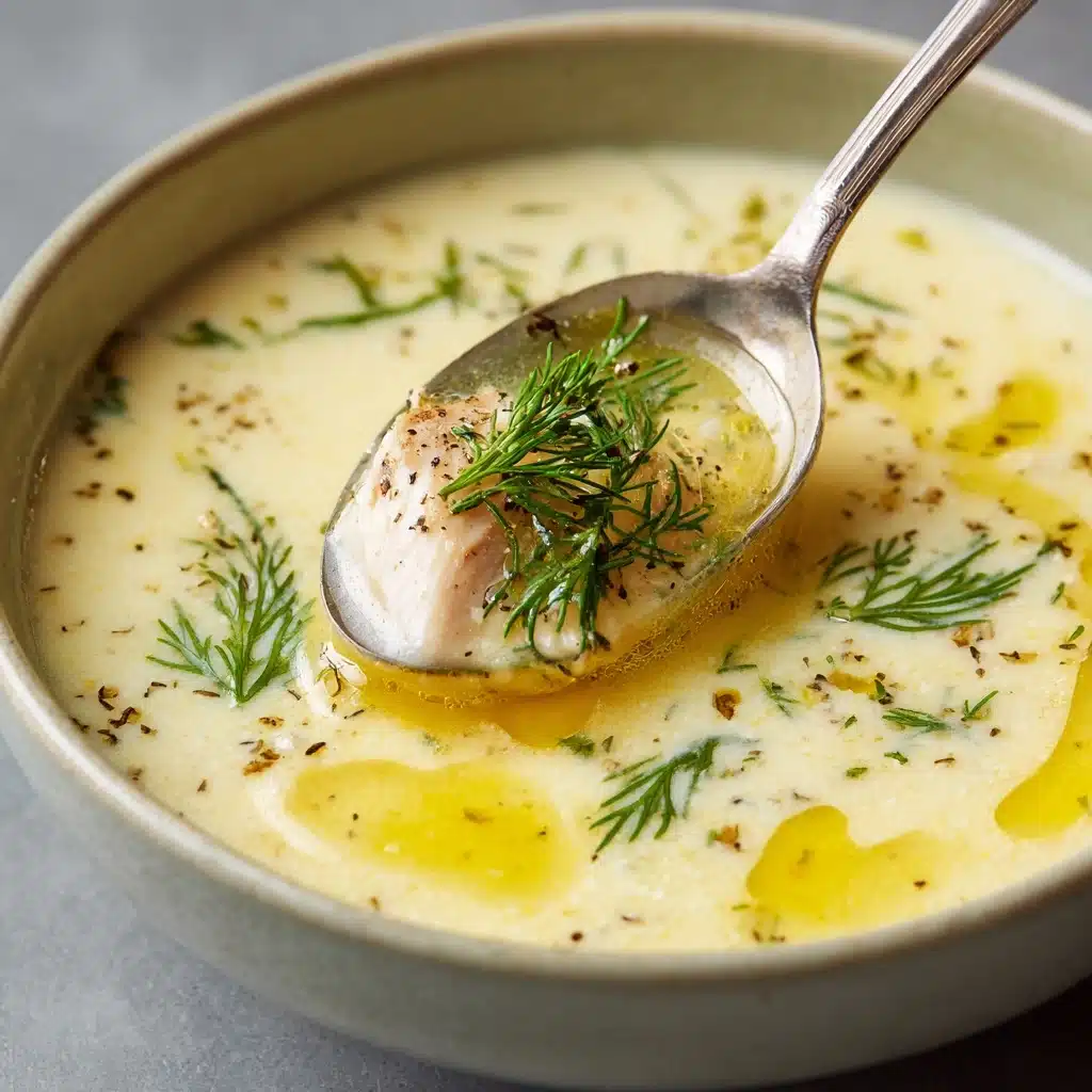 Easy Avgolemono Soup Recipe - Recipe Image