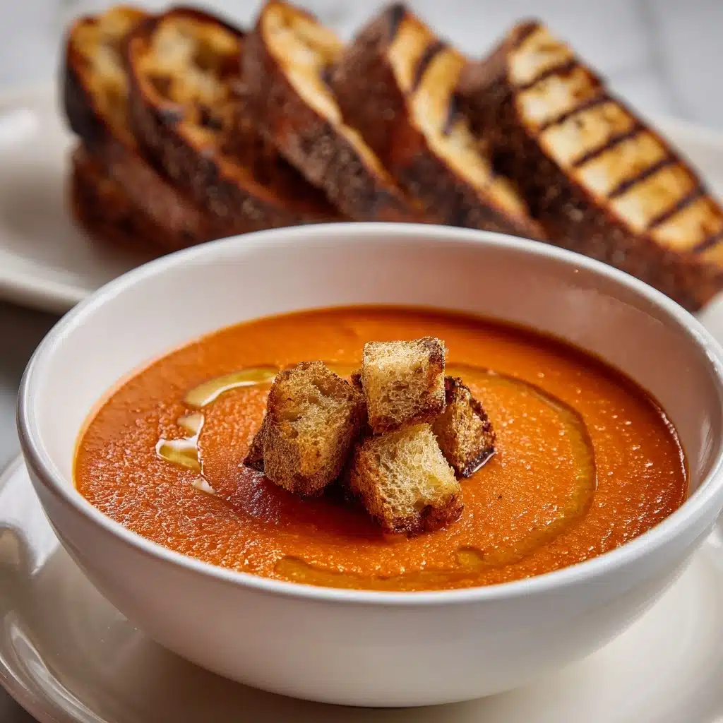 Roasted Tomato Basil Soup Recipe - Recipe Image