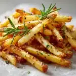 Rosemary Straw Potatoes with Lemon Salt Recipe