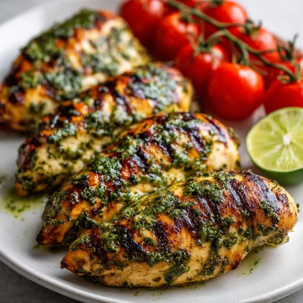 Grilled Salsa Verde Pepper Jack Chicken Recipe - Recipe Image