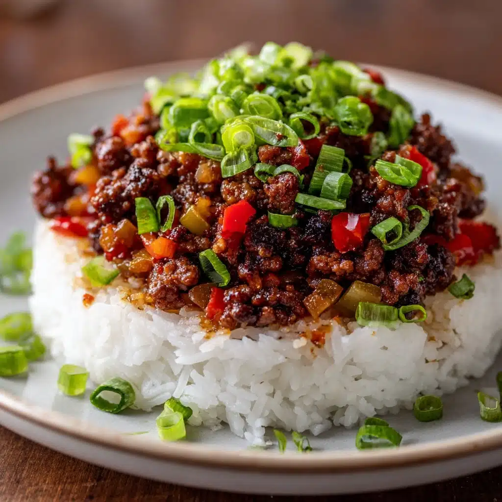 Spicy Sesame Ground Beef Bowls Recipe - Recipe Image