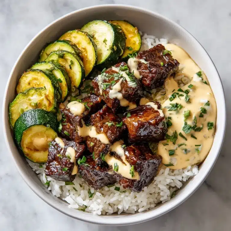 Hibachi Bowls with Steak and Vegetables Recipe