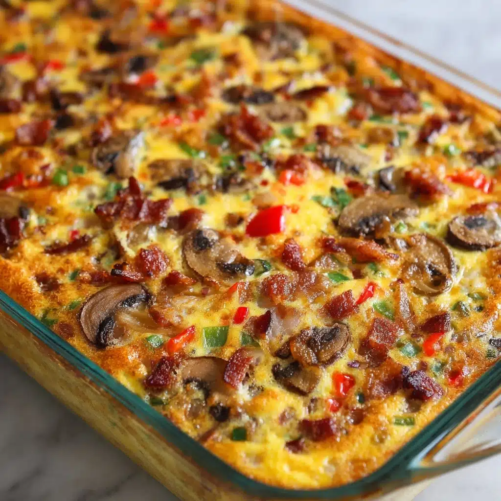 Cheesy Veggie Egg Bake Recipe - Recipe Image