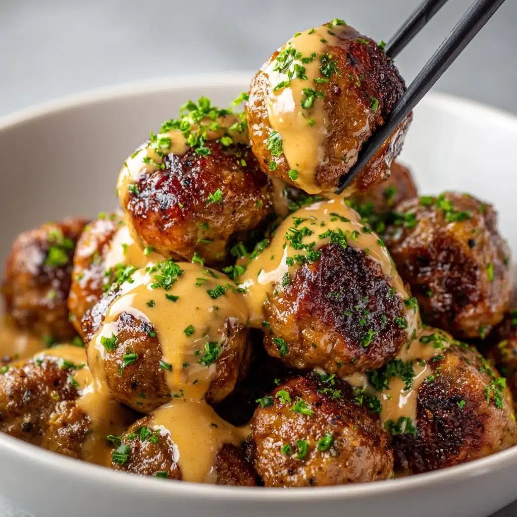Korean BBQ Meatballs with Spicy Mayo Dip Recipe